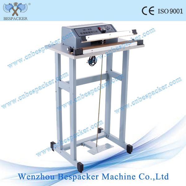 SF series common type simple plastic bags foot operated sealing machine