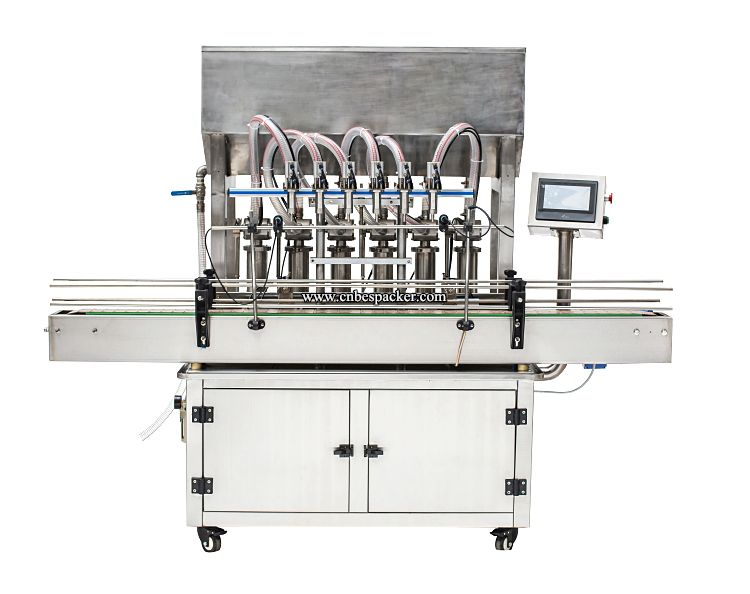 6 Heads automatic new type paste mineral water filling machine price