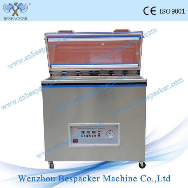 DZ-T600*2 brick shape double sealing vacuum packing machine for packing rice