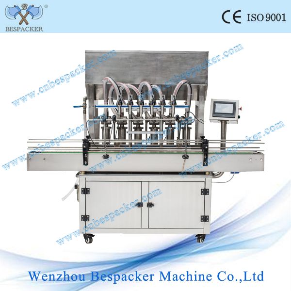 6 Heads automatic new type paste mineral water filling machine price
