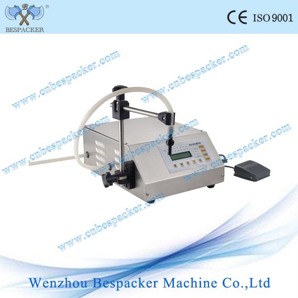 Semi automatic manual plastic bottle liquid filling machine