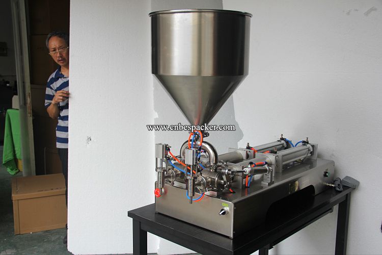 Semi automatic factory price plastic bottle oli filling machine