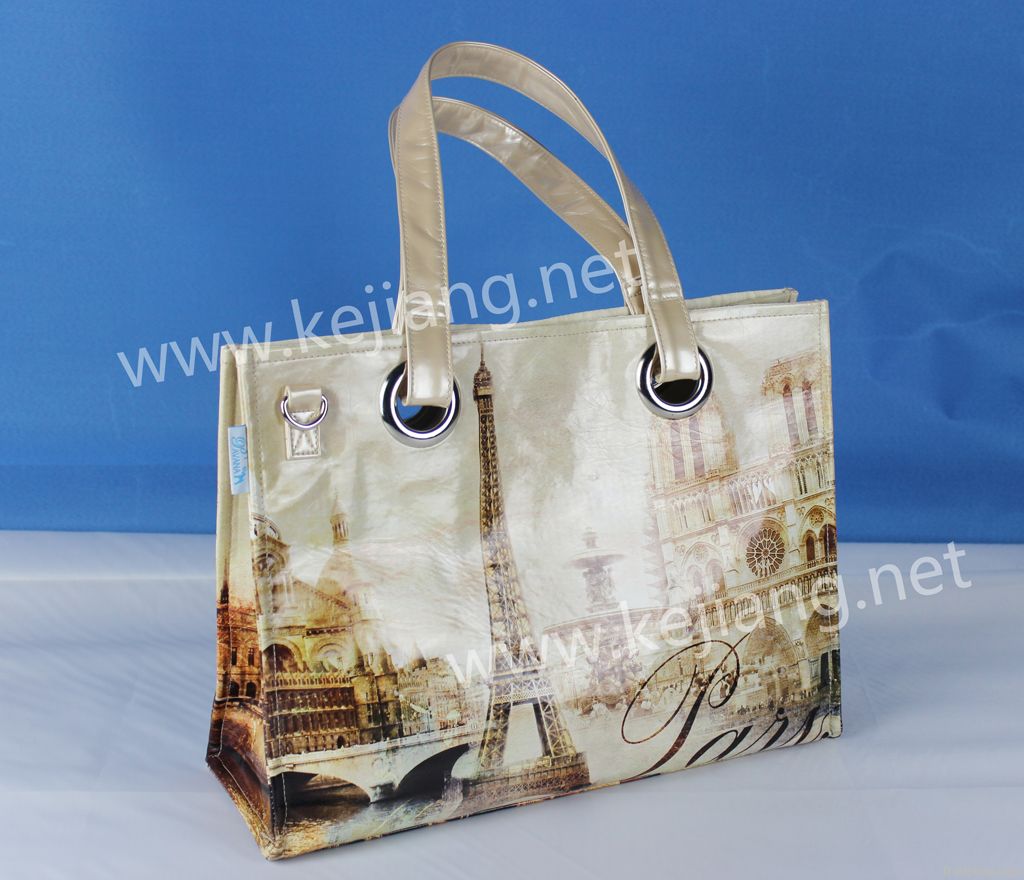 Fashion Digital Printing PU Handbag For Women