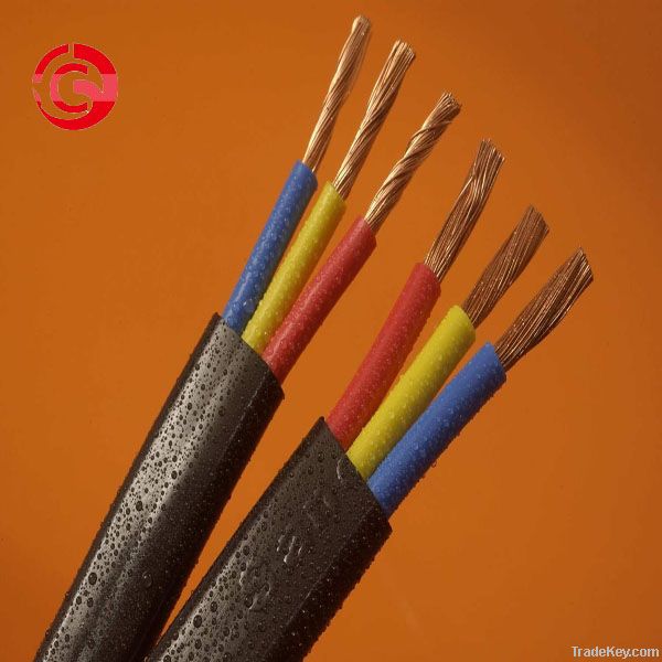 Multicore PVC Insulated Flexible Flat Cable/Electrical Wire