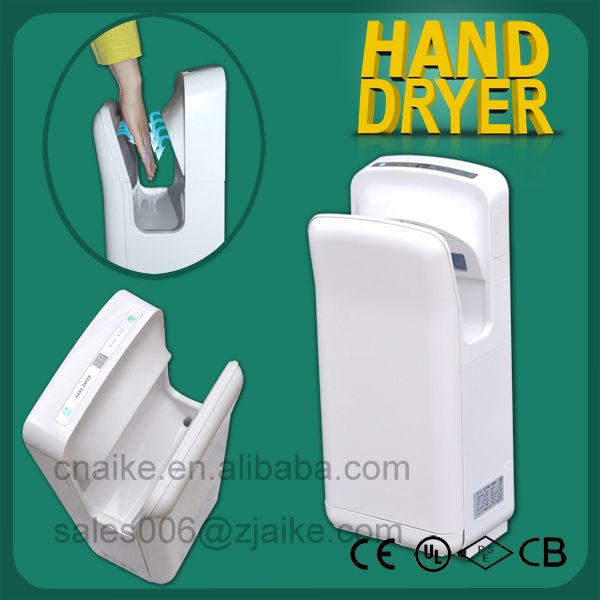 AIKE Automatic Hand Dryer, Hotel Hygiene Facility Hot Sale High Speed Hand Drier AK2006H