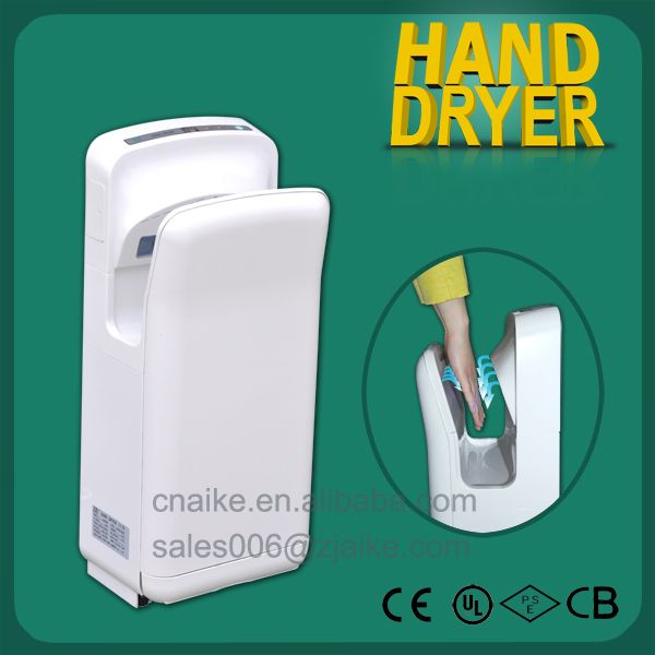 AIKE Automatic Hand Dryer, Hotel Hygiene Facility Hot Sale High Speed Hand Drier AK2006H