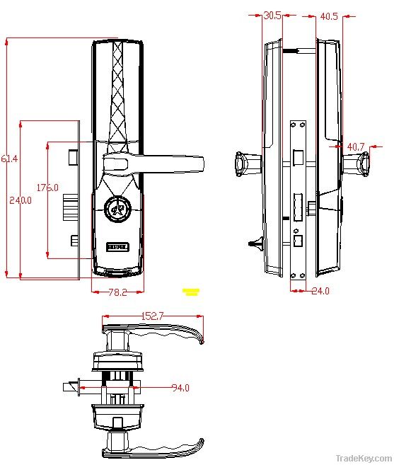 Dermis Fingerprint lock