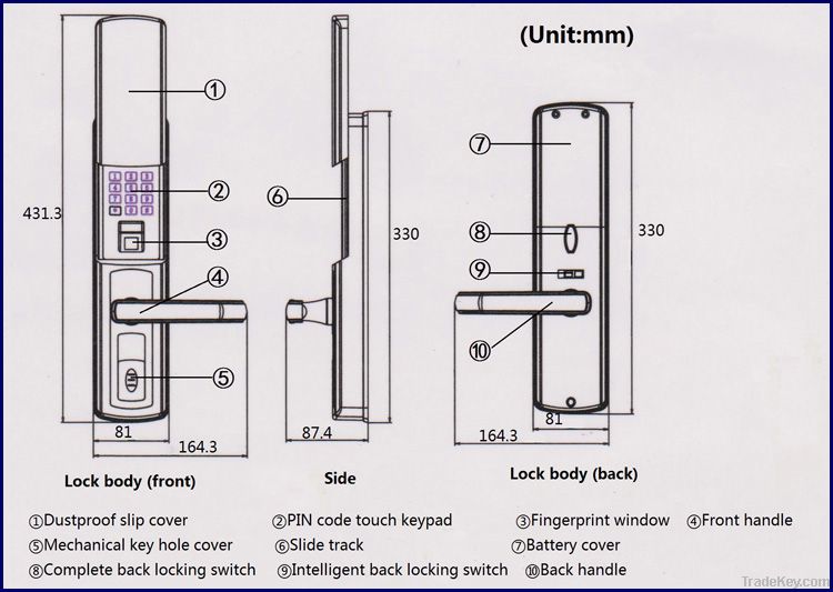 Fingerprint lock