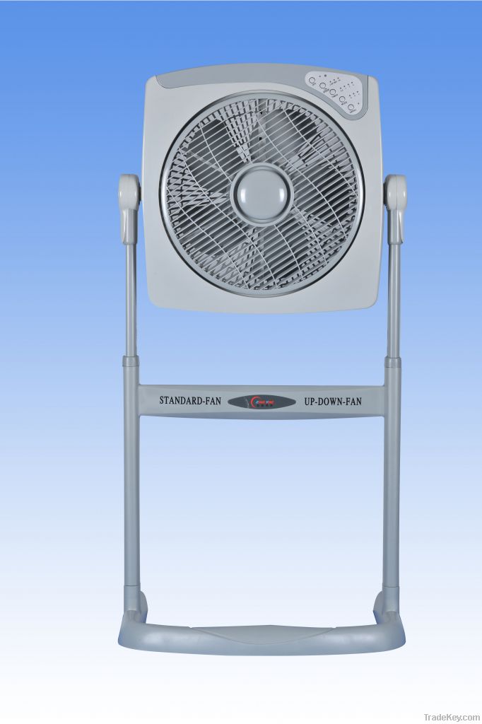 12  inch box fan with stand and remote control