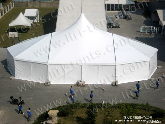 church-like high peak wedding tent from tent supplier Liri Tent