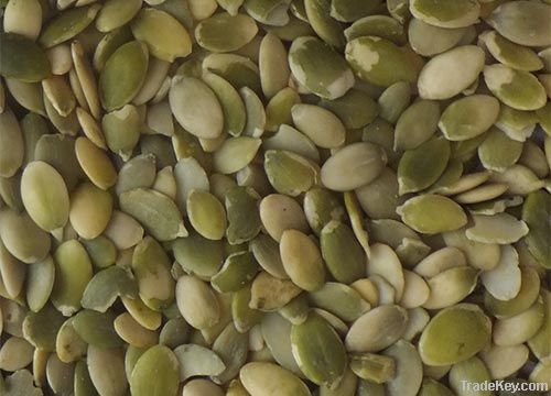 Pumpkin seeds shine skin