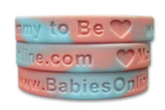 Embossed Silicone Bracelet Promotional Gift