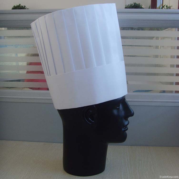 Disposable Paper Chef Hat Chef Cap