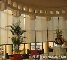 motorized roller blinds for construction, home and garden