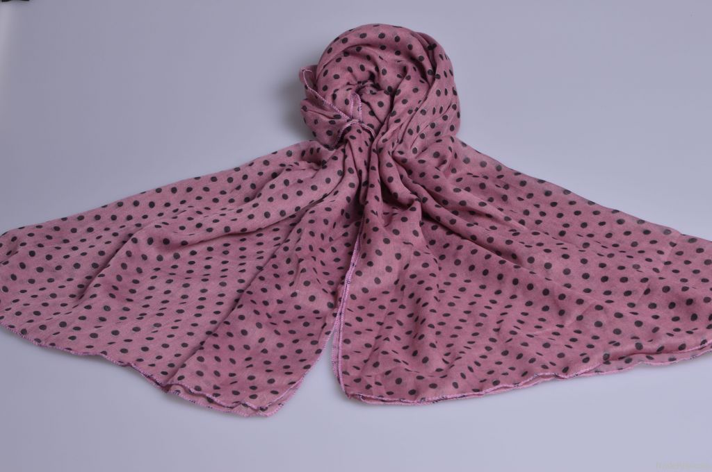 ladies Classic dot scarf