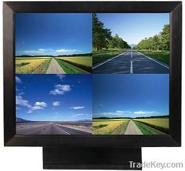 19" professioanl CCTV LCD monitor with BNC/VGA