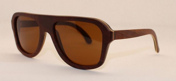 SW022 Handcrafted Laminated Wooden Sunglasses, Eco-Friendly Wooden Eyewear