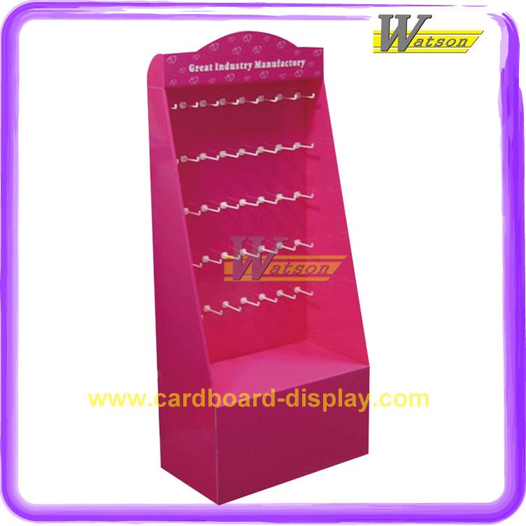 Custom Cardboard Peg Display Rack