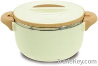 Plastic Pot with Lid and Stainless Steel inside