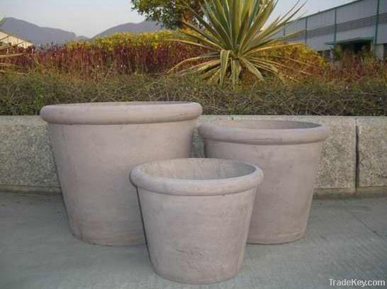 Fiber clay pots