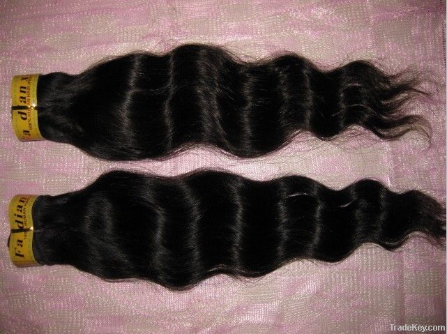 %100 Virgin NoN-Processed Peruvian Super Wave Human hair Weft