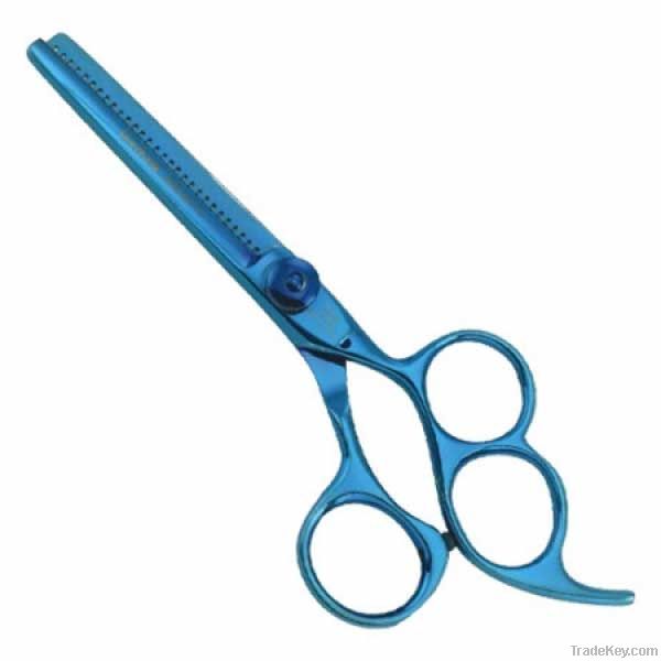 Blue Coated Thinning Scissor