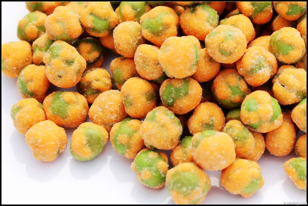 Spicy Coated Green Peas