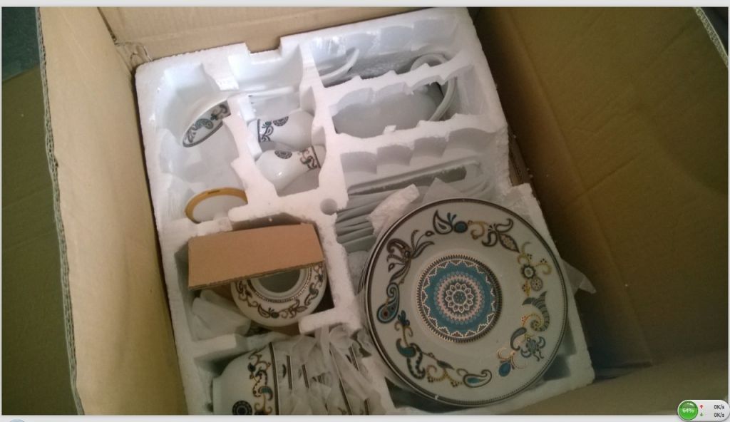 50pcs porcelain dinner set