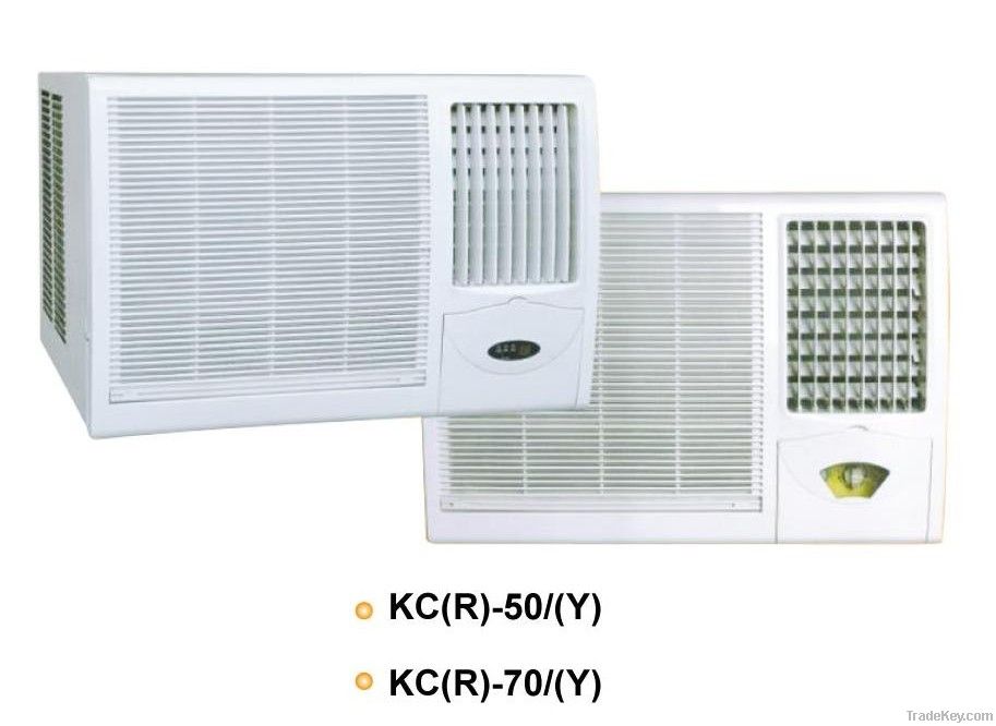 Window mounted air conditioner