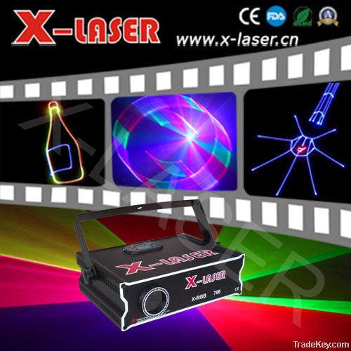 500mW RGB full color Animation laser with SD+2D/3D Change