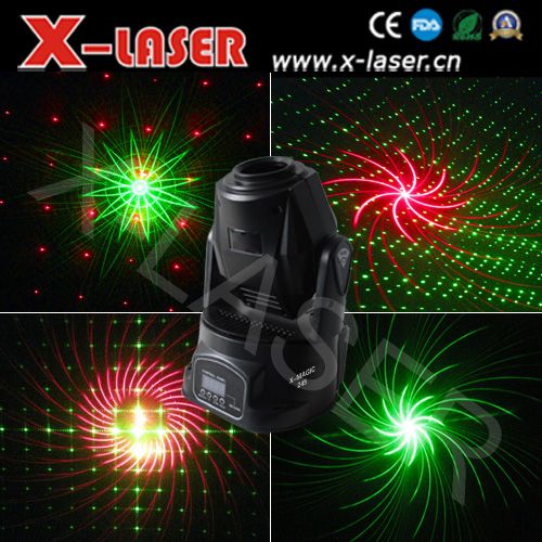 2014 New Products For Stage 150mW Mini Moving Head Laser Light for DJ