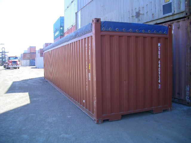 New and Used 20 and 40 Feet open top shipping containers with other shipping containers for sale