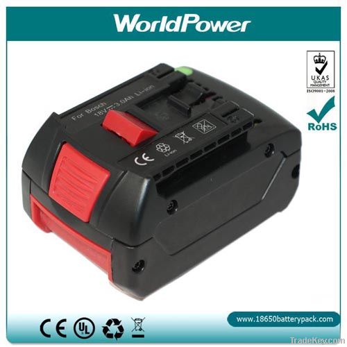 Bosch 18V 3ah Replacement Battery Li-ion