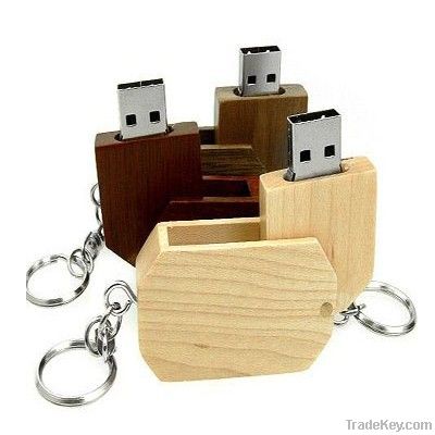 Nature wooden/bamboo USB flash drives in Shenzhen