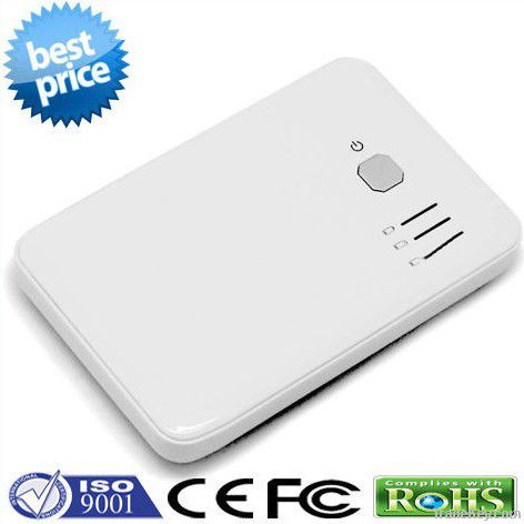 Portable Power Bank 5000mAh for iPhone / iPad / MP3 / MP4 / GPS (H-A50