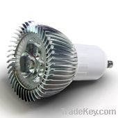 LED 3W Aluminium Spotlight
