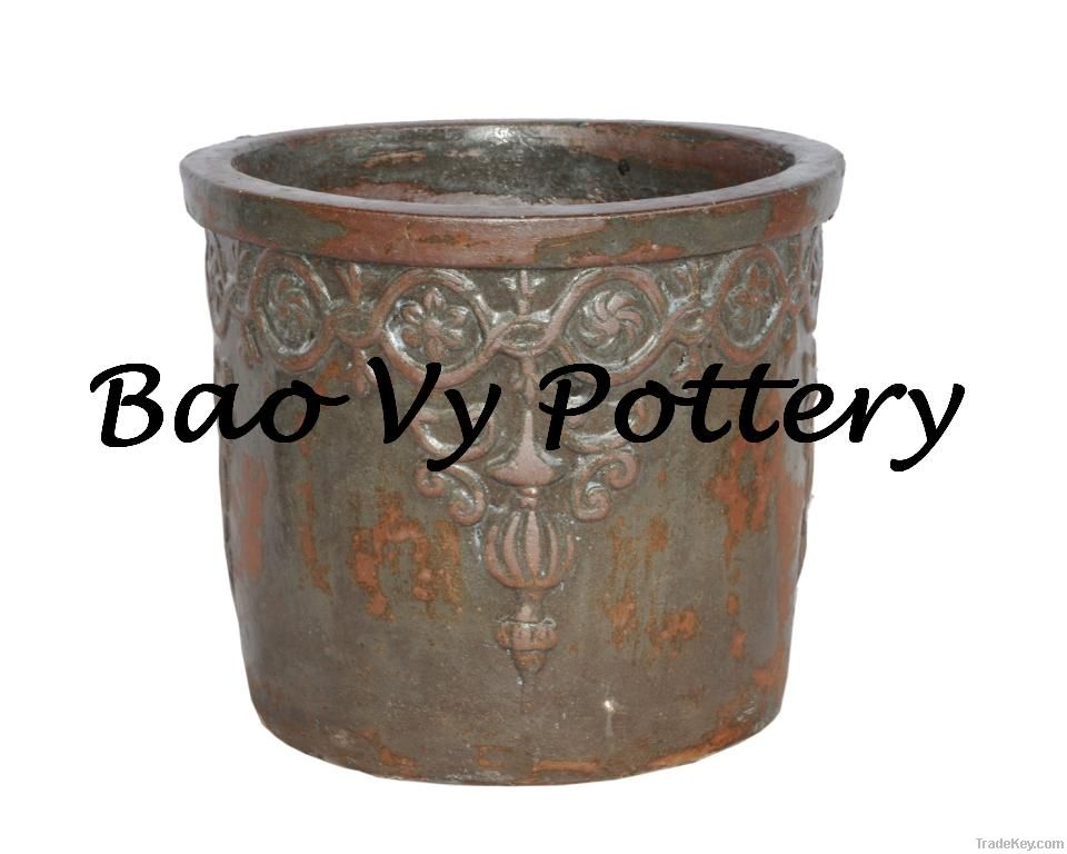 Black Clay pot