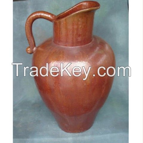 Garden glazed outdoor ceramic vases for decoration