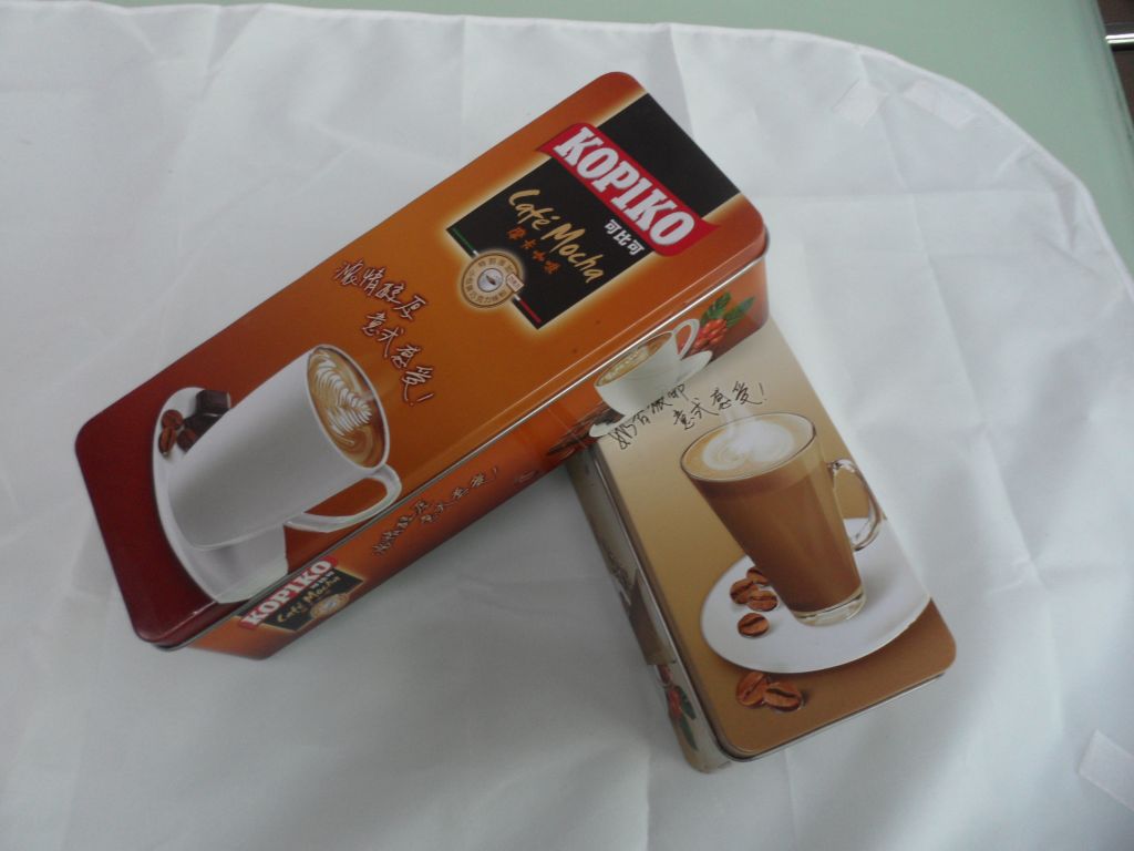 coffee packaging box for Blue Mountains coffee tin box