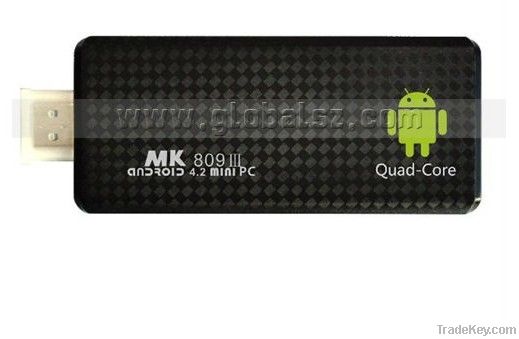 MK809 III Quad-Core android 4.2 Smart TV Box 8GB