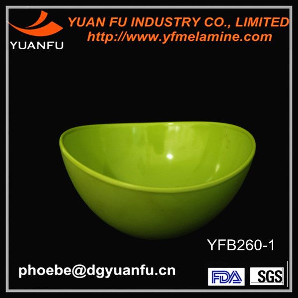 Fashion design melamine noodle soup bowl