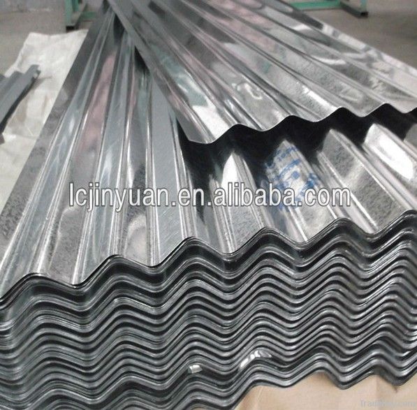 Galvanized corrugated metal roofing sheet the thickness 0.15mm-0.8mm