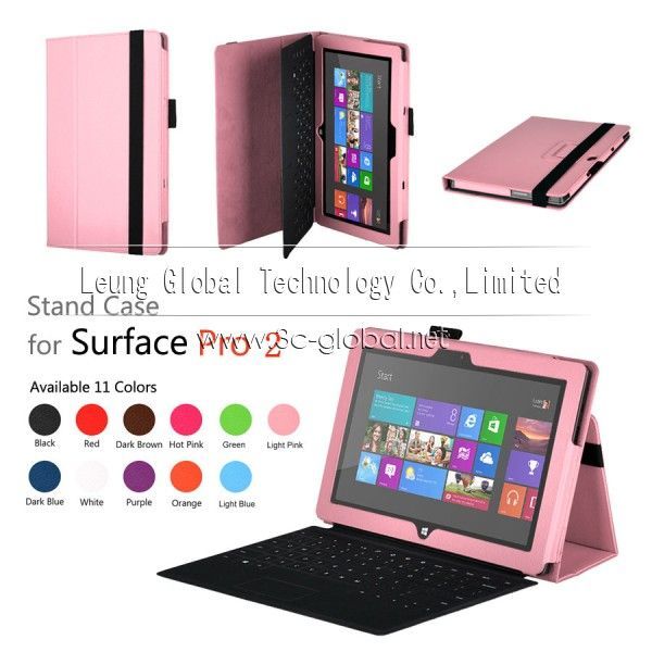 Leather case For Microsoft Surface 2