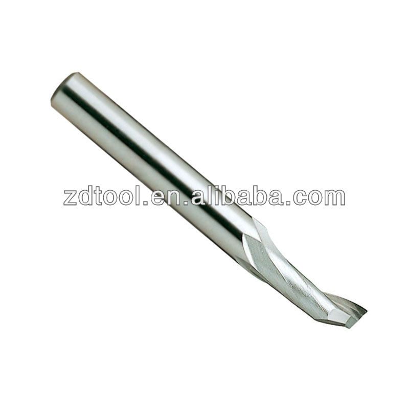 HSS End Mill Co5 1 flute for aluminum