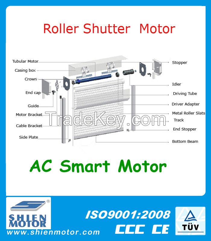 45mm roller shutter tubular motor 