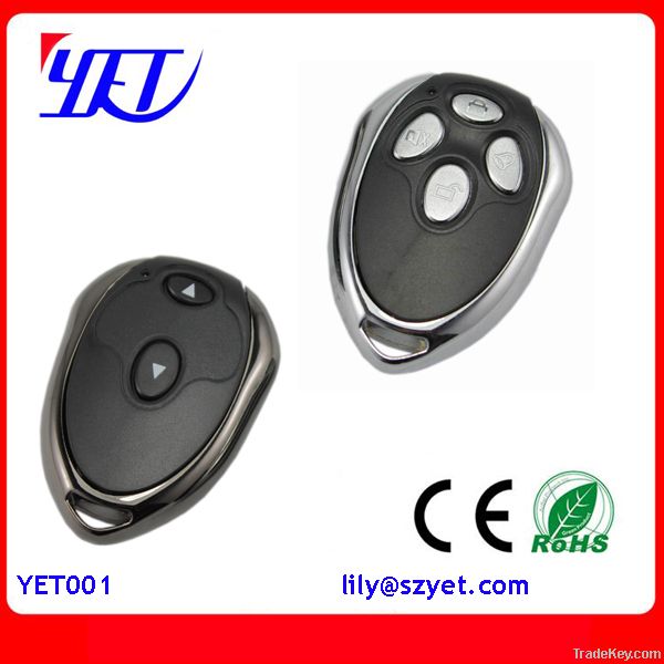 Universal Car door sliding cover  remote control with 2/4 buttons