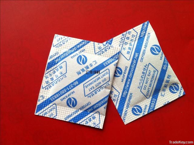 Food used oxygen absorber