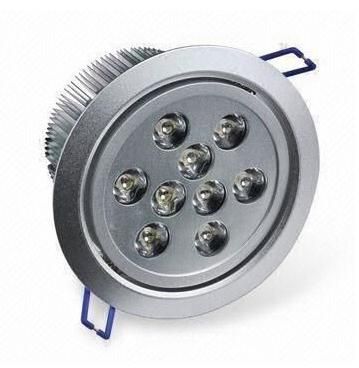 LED Lamp Round LED Downlight 9W Aluminium LED light Warm White Cold downligt lamp 100% Ture Waltage