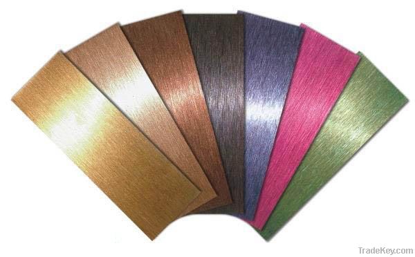 coloured stainless steel sheets
