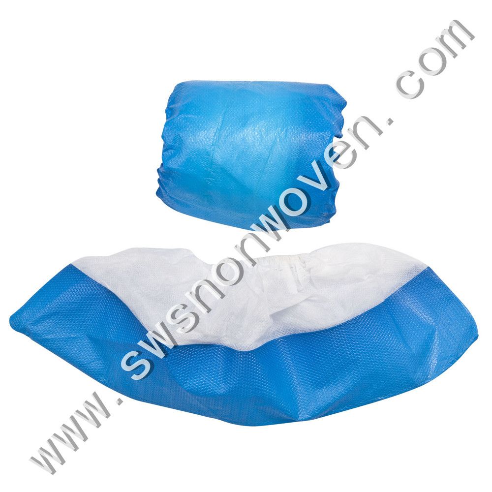 shoe cover, disposable nonwoven shoe cover, pp nonwoven shoe cover, clean room shoe cover